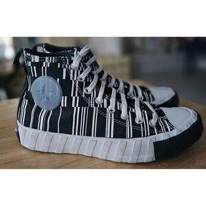 Converse Men's Chuck Taylor Untitl3d Hi Top Sneakers A02599C Black/White US 6.5